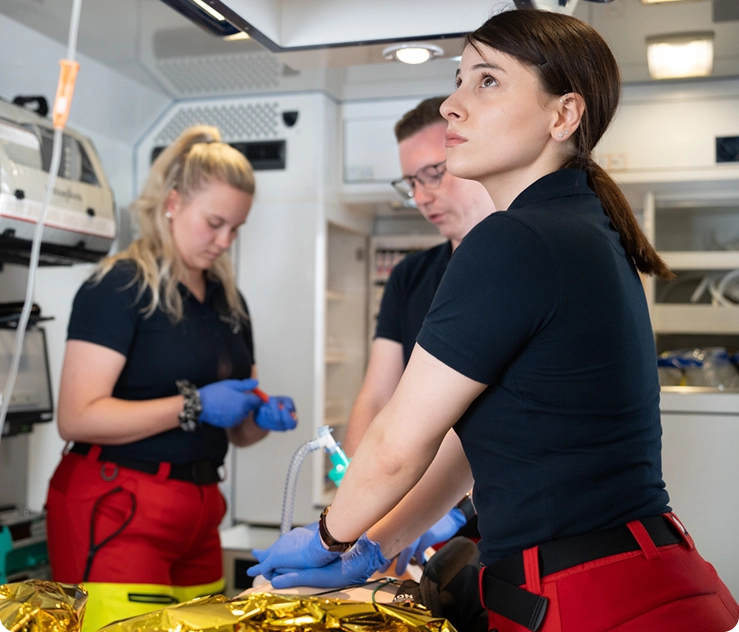 Mit ParaQare bekommst du als Rettungs- und Notfallsanitäter mehr freie Zeit zur Erholung.